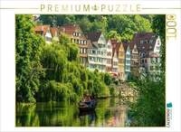 CALVENDO Puzzle Stocherkahnfahrt vor der historischen Altstadt T&uuml;bingens 1000...