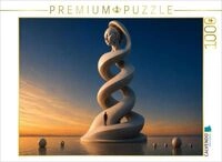CALVENDO Puzzle Die Spirale des Lebens 1000 Teile Lege-Gr&ouml;&szlig;e 64 &times; 48 cm
