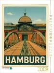 CALVENDO Puzzle Br&uuml;cke zur Fischauktionshalle 2000 Teile Lege-Gr&ouml;&szlig;e 90 &times; 67...