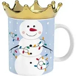 Sheepworld Tasse mit Krone Motiv "Schneemann"