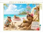CALVENDO Puzzle Strandparadies 1000 Teile Lege-Gr&ouml;&szlig;e 64 &times; 48 cm Foto-Puzzle...