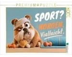 CALVENDO Puzzle Sport? Morgen vielleicht 1000 Teile Lege-Gr&ouml;&szlig;e 64 &times; 48 cm