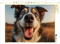 CALVENDO Puzzle Pures Hundegl&uuml;ck im Abendlicht 2000 Teile Lege-Gr&ouml;&szlig;e 90 &times;...