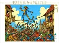 CALVENDO Puzzle Das gro&szlig;e Schuh-Chaos 1000 Teile Lege-Gr&ouml;&szlig;e 64 &times; 48 cm