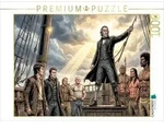 CALVENDO Puzzle Ahab schw&ouml;rt Rache am wei&szlig;en Wal 1000 Teile Lege-Gr&ouml;&szlig;e 64...