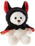 Heunec 453616 - HALLOWEEN B&auml;r Teufelchen, Pl&uuml;sch, 15 cm