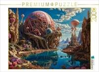 CALVENDO Puzzle Architektur der Myzelien: Wenn Pilze zu Kathedralen des Lichts...