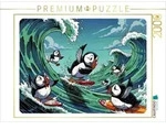 CALVENDO Puzzle Mehr Puffin, mehr Spa&szlig;! 2000 Teile Lege-Gr&ouml;&szlig;e 90 &times; 67 cm