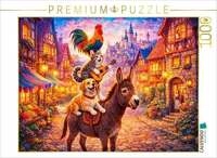 CALVENDO Puzzle Die Bremer Stadtmusikenten 1000 Teile Lege-Gr&ouml;&szlig;e 64 &times; 48 cm