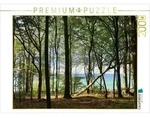 CALVENDO Puzzle Meerblick durch den Brooker K&uuml;stenwald 2000 Teile Lege-Gr&ouml;&szlig;e...