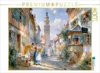 CALVENDO Puzzle Biedermeier, solche Avancen k&ouml;nnen Herzen &ouml;ffnen 1000 Teile