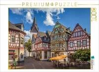 CALVENDO Puzzle Historische Fachwerkh&auml;user am Marktplatz von Idstein, Hessen...