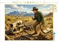 CALVENDO Puzzle 27 Jahre - Fossilien enth&uuml;llen vergangene Lebenswelten 1000...