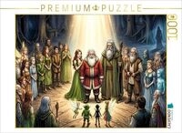 CALVENDO Puzzle Claus empf&auml;ngt den Mantel der Unsterblichkeit 1000 Teile