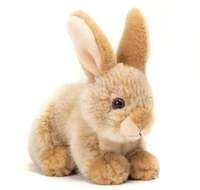 Hase sitzend beige, 18 cm