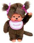 Monchhichi Classic Girl pink, ca. 20 cm