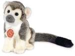 Teddy Hermann 92917 - &Auml;ffchen grau, 17 cm, Pl&uuml;schtier