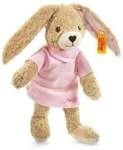 Steiff 237577 - Hoppel Hase mit Kleid in rosa, Pl&uuml;sch, 20 cm