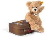 Steiff - Fynn Teddyb&auml;r im Koffer, beige, 28cm