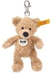 Steiff 111600 - Fynn Teddyb&auml;r, Anh&auml;nger, beige, Pl&uuml;sch, 12 cm