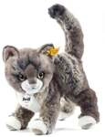 Steiff 099335 - Kitty Katze, stehend, grau, Pl&uuml;sch, 25 cm