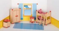goki Puppenm&ouml;bel Kinderzimmer, Holz