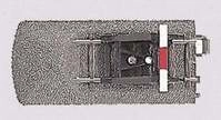 M&auml;rklin H0 C-Gleis (mit Bettung) 24977 Gleisende mit Prellbock 77.5mm 1St.