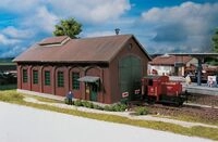 Piko H0 61823 H0 Lokschuppen Burgstein