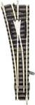 Fleischmann 9178 N piccolo (mit Bettung) Weiche, links 111mm 15&deg; 430mm 1St.