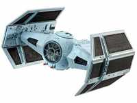 Revell 03602 Star Wars Darth Vader's Tie Fighter Science Fiction Bausatz, Spielwaren