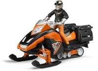 bruder 63101 bworld Snowmobil mit Fahrer + Ausstattung