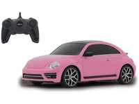 Jamara VW Beetle 1:24 Pink 27MHz, Spielwaren