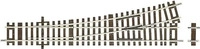 Roco H0 RocoLine (ohne Bettung) 42442 Weiche, links 230mm 1St.