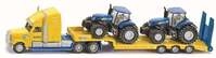 Siku 1805 LKW mit New Holland Traktoren