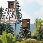 Busch 1496 H0 Hochsitz aus Echtholz Bausatz