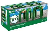 Brio Stapelbares Br&uuml;ckensystem, 2 Br&uuml;cken-Pfeiler/Tunnel