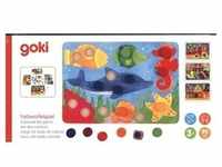 Goki 56705 - Farbwürfelspiel