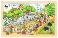 Einlegepuzzle Zoobesuch