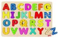 goki Alphabetpuzzle, Gro&szlig;buchstaben aus Holz