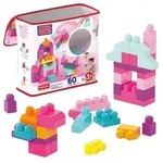 Mega Bloks Bausteinebeutel pink (60 Teile)