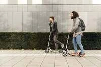 Hudora Big Wheel GS 205 neon, Scooter mit 205 mm Rolle