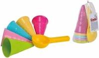 Sandformen Set Eis mehrfarbig 6 Teile