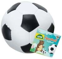Soft-Fu&szlig;ball 18 cm, Netz