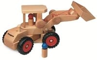 Fagus 10.47 - Radlader, Bagger, Holzspielzeug