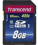 Transcend Premium 400 SDHC-Karte Industrial 8 GB Class 10, UHS-I