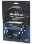 Manhattan 177481 On Ear Kopfh&ouml;rer kabelgebunden Schwarz