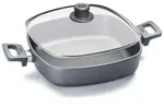 Woll Titanium Nowo Servierbr&auml;ter viereckig mit Glasdeck