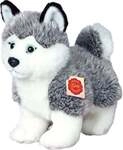 Teddy Hermann 92701 - Husky stehend, 23 cm, Hund, Pl&uuml;schtier