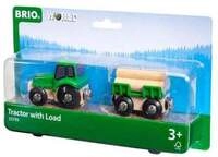 BRIO World - Traktor mit Holz-Anh&auml;nger