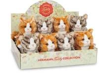 Katzen 2-farbig sortiert 18 cm